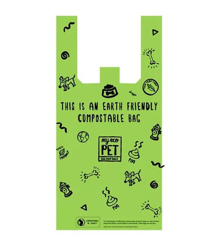 Compostable Pet Poop Bags with Handles